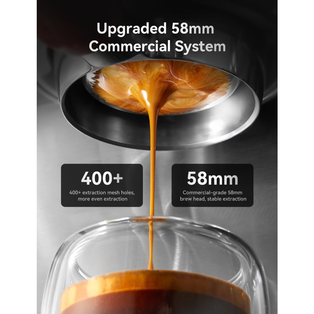 58mm Professional Espresso Cof - Pressure Gauge Espresso reseña y precio