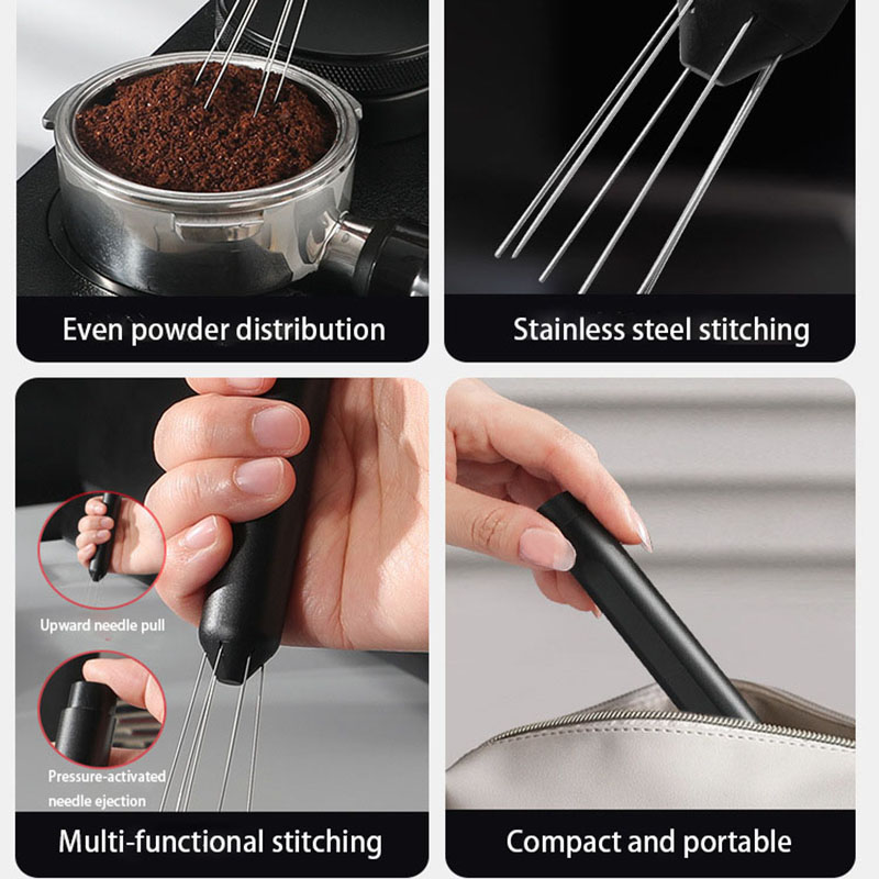 Retractable WDT Coffee Powder  - Coffee Distribution Tool reseña y precio