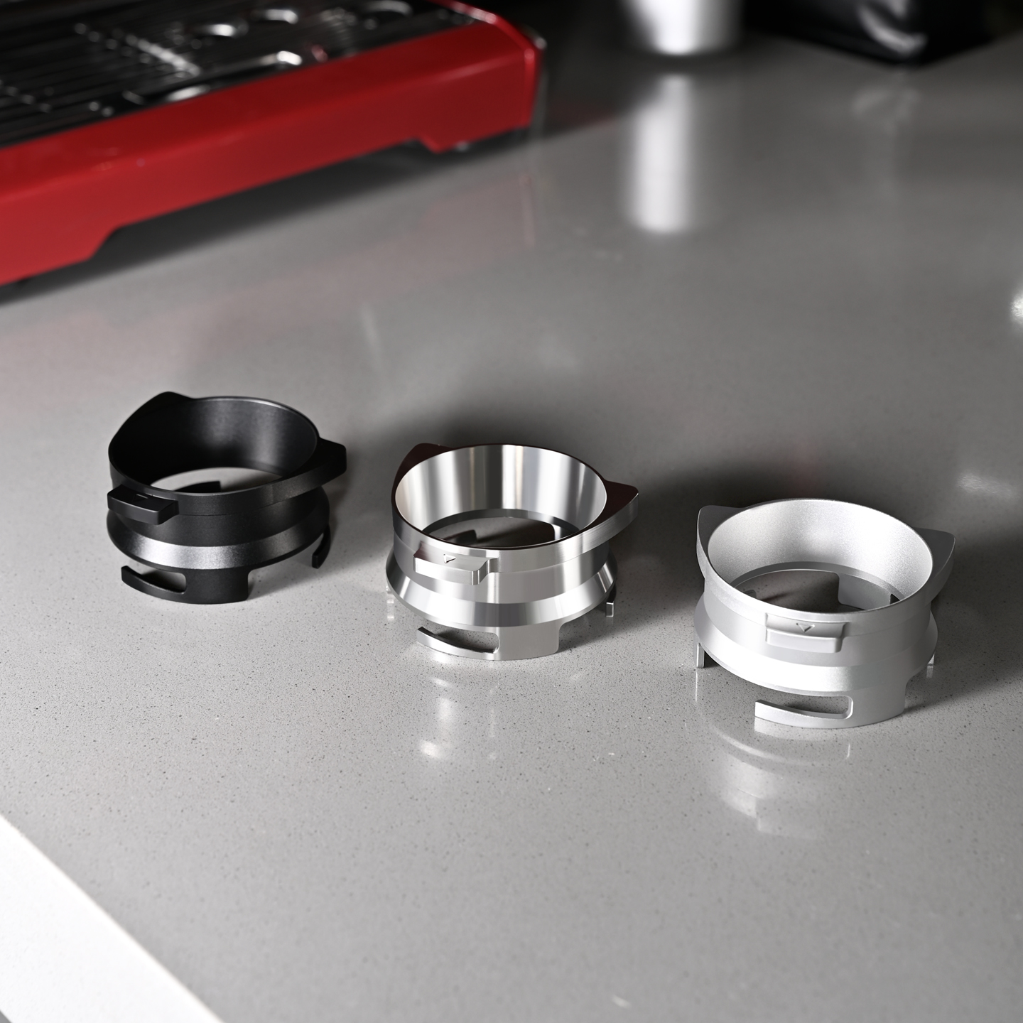 54mm Coffee Powder Receiving D - Dosing Funnel Ring reseña y precio