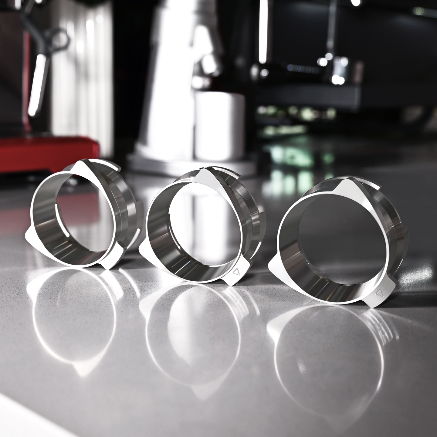 54mm Coffee Powder Receiving D - Dosing Funnel Ring reseña y precio