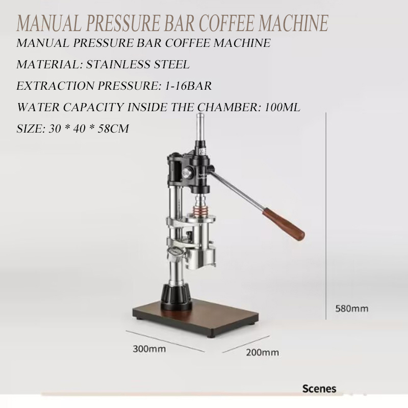 Manual Hand Press Coffee Maker - Coffee Equipment For Cafe reseña y precio