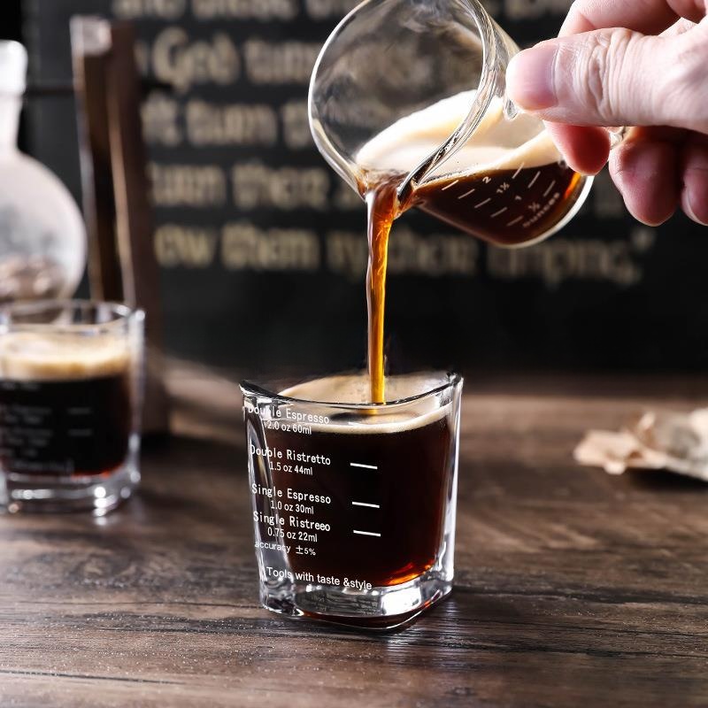 60ml 2oz Square Glass Vodka Sh - Coffee Equipment Brand reseña y precio