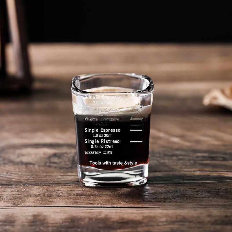 60ml 2oz Square Glass Vodka Sh - Coffee Equipment Brand reseña y precio