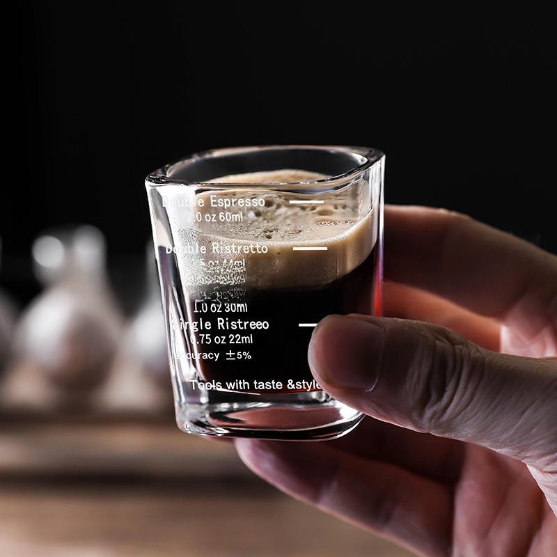 60ml 2oz Square Glass Vodka Sh - Coffee Equipment Brand reseña y precio