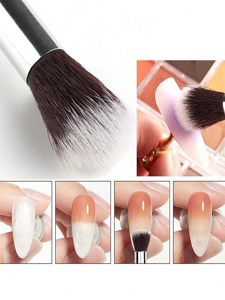 2Pcs/set Nail Art Gradient Blu - Group Head Brush reseña y precio