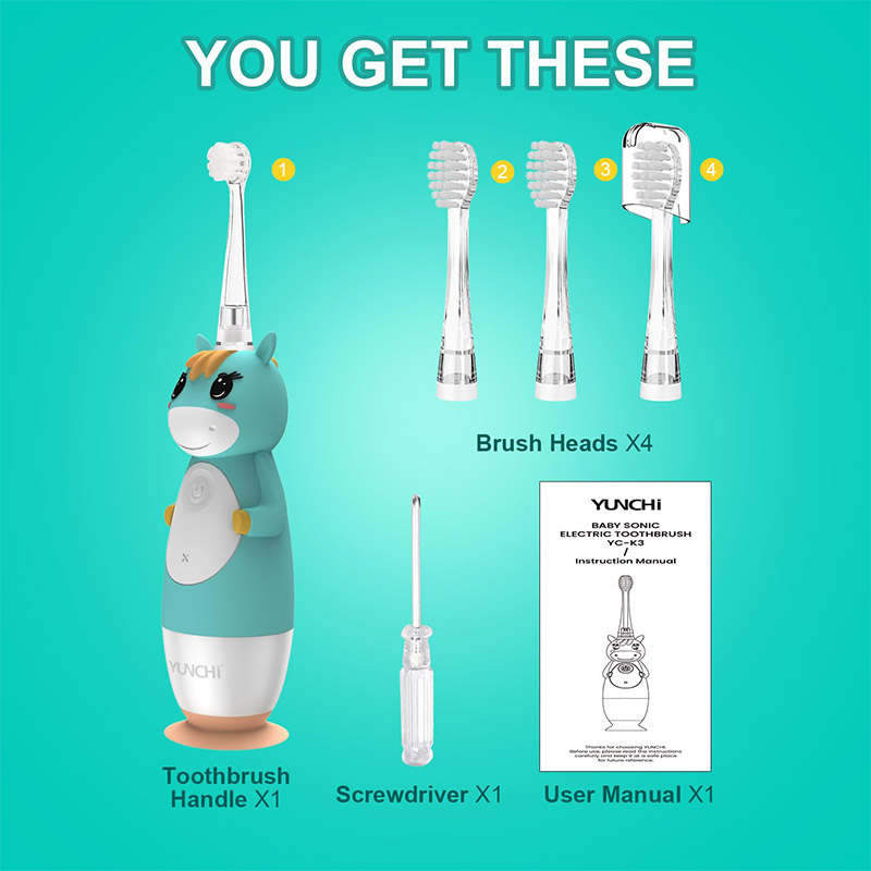 Children's Electric Toothbrush - Group Head Brush reseña y precio