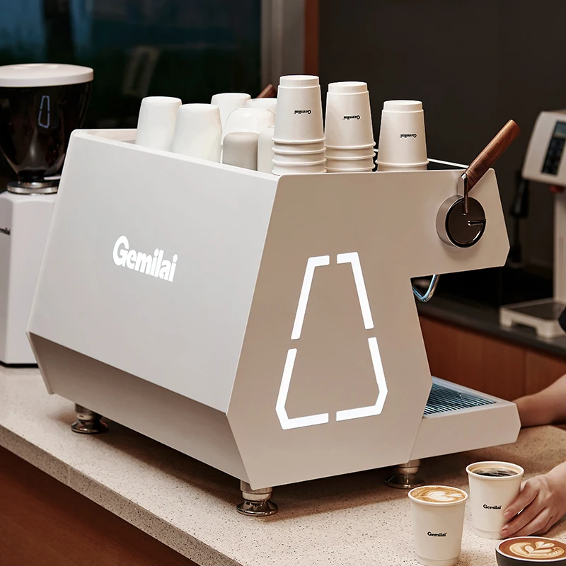 Semi Automatic Commercial Coff - Coffee Equipment For Cafe reseña y precio