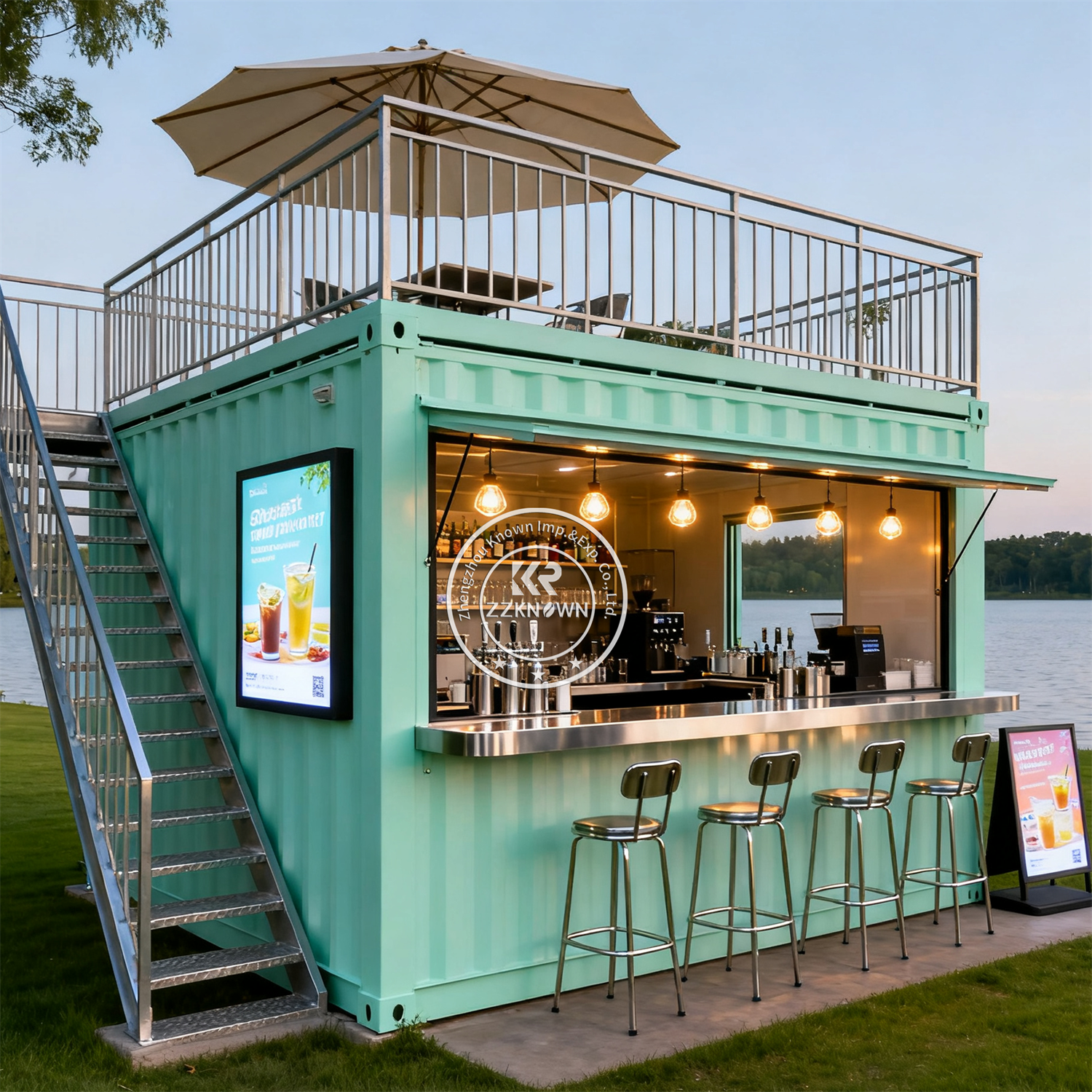 Prefab Fully Equipment Contain - Coffee Equipment For Cafe reseña y precio
