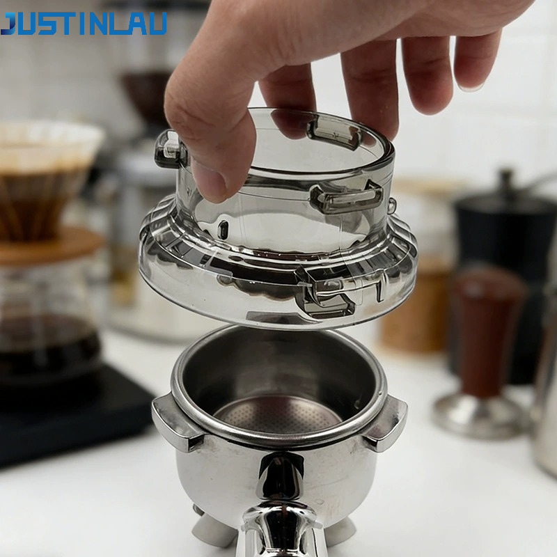 JUSTINLAU Coffee Dosing Ring f - Dosing Funnel Ring reseña y precio