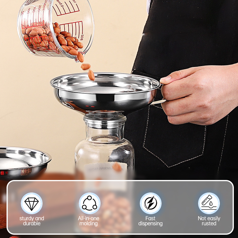 Wide Mouth Funnel Stainless St - Dosing Funnel Ring reseña y precio