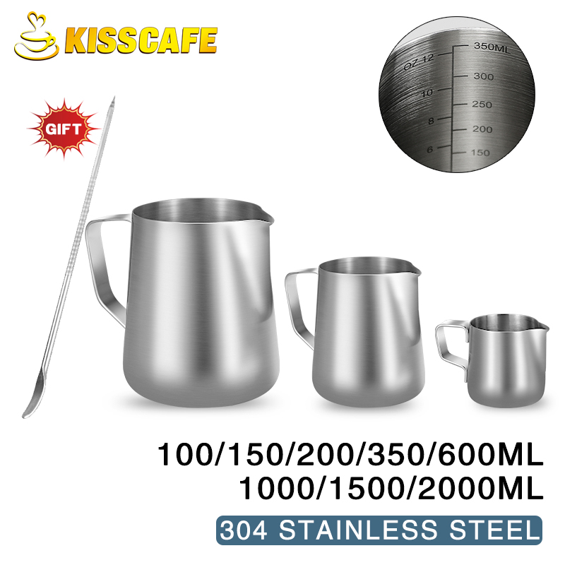 Milk Frother Jug Stainless Ste - Coffee Equipment Wholesale reseña y precio