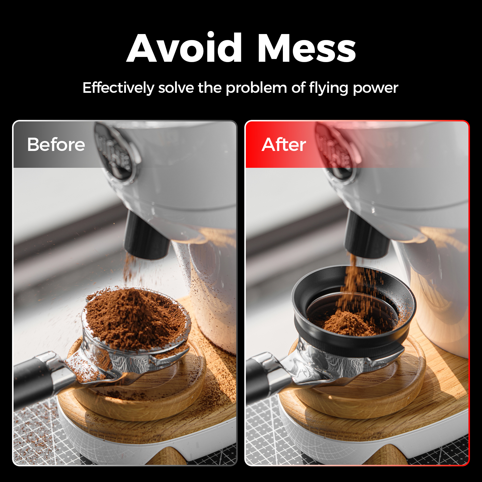 Popspresso V3 Magnetic Espress - Dosing Funnel Ring reseña y precio