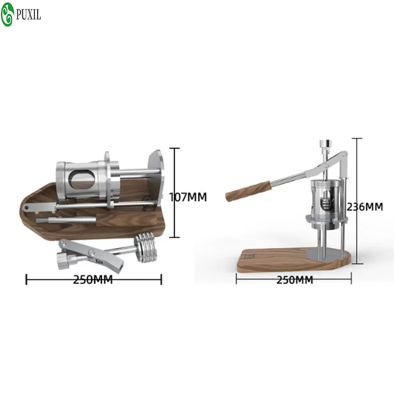 New Mini 6-9Bar Manual Espress - Pressure Gauge Espresso reseña y precio