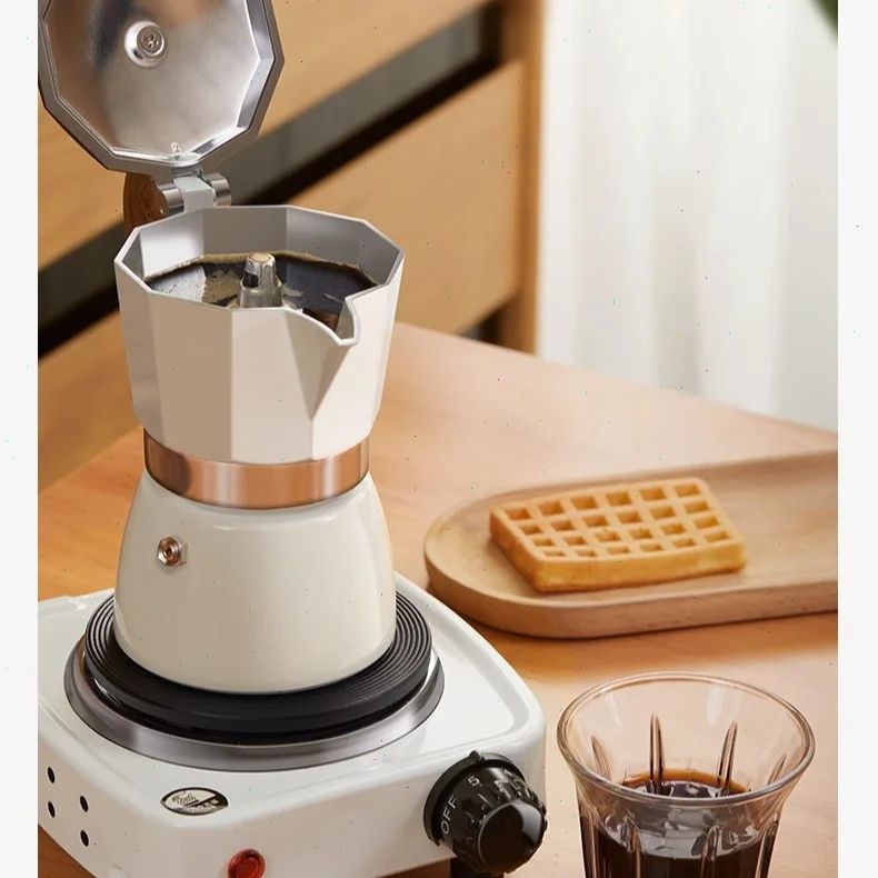 Round-bottomed Moka Pot Single - Coffee Equipment Wholesale reseña y precio